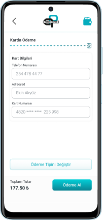 Kart Numarası ile Ödeme Çözümü